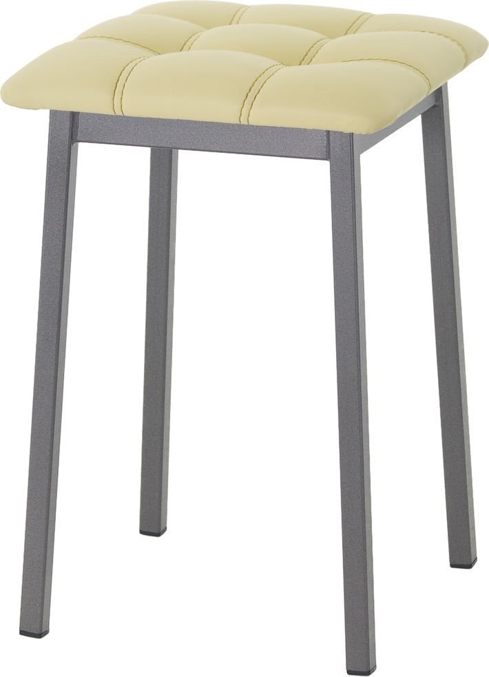 

Табурет AMC Comfort 7К4.15 (кожзам, светло-желтый/графит)