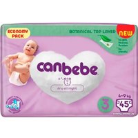 Подгузники Canbebe 3 4-9 кг (45 шт)