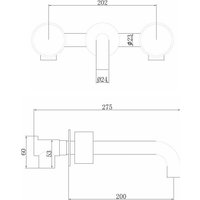 Смеситель Abber Wasser Kreis AF81122G (золото матовое)