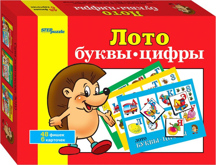 

Развивающая игра Step Puzzle Буквы и цифры 80301