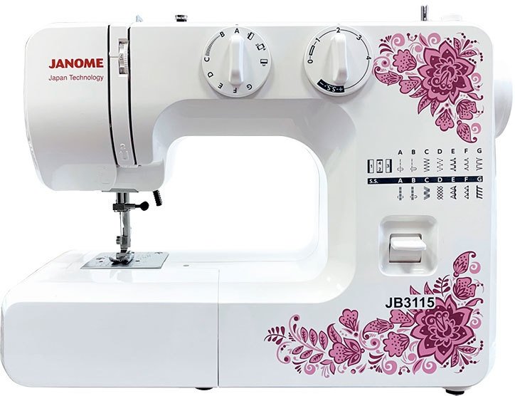 

Электромеханическая швейная машина Janome JB3115