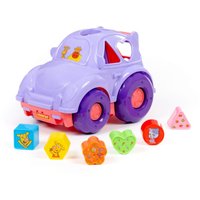 Сортер Полесье Оранжевая корова Автомобиль 91727 в Гомеле