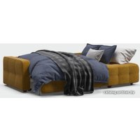 Угловой диван Craftmebel Dandy угол (правый, БНП, ткань, malmo медовый)