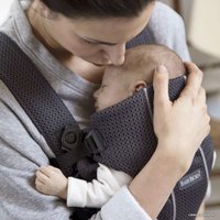 Рюкзак-переноска BabyBjorn Mini 3D Mesh (антрацит)