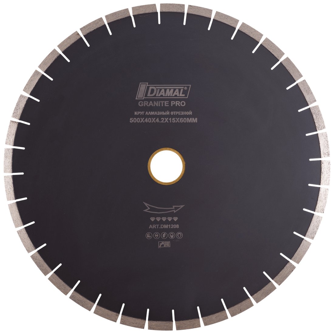 

Отрезной диск алмазный Diamal DM1208