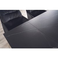 Кухонный стол Signal Westin ceramic WESTINCCC160 (Sahara Noir/черный матовый)