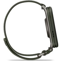 Умные часы Garmin Venu X1 (титановый/зеленый)