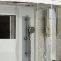 Душевая кабина с паром Radomir Диана 2 1-05-1-0-0-0651 (матовое стекло)
