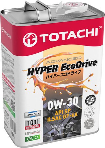 Моторное масло Totachi Hyper Ecodrive 0W-30 4л