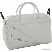 Универсальная коляска Junama Glow V2 (2 в 1, белая кожа/медь)