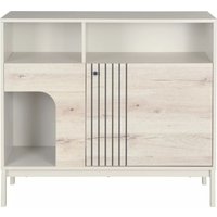 Комод Signal FROST K3 (дуб альпийский/белый)