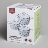 Набор кастрюль Agness 934-714