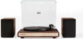 Виниловый проигрыватель Crosley C65 Walnut