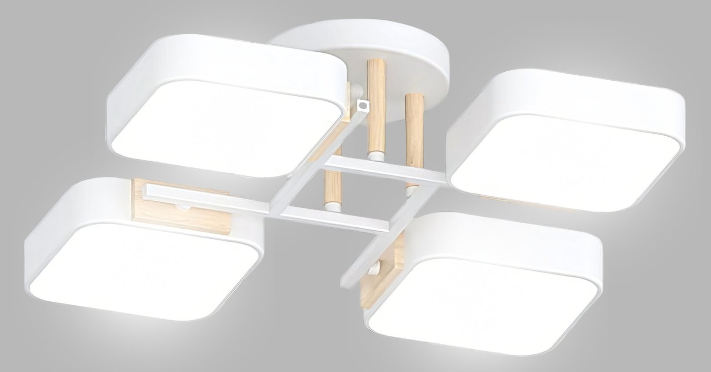 

Припотолочная люстра Aitin Pro X3352/4 (белый/дерево)