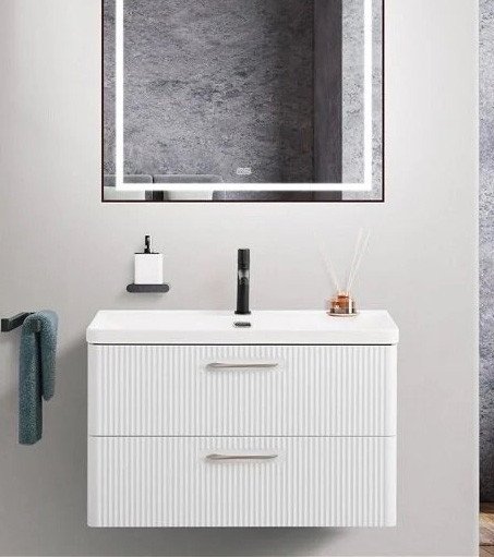 BelBagno Тумба под умывальник DUE-800-2C-SO-BM-P-FH