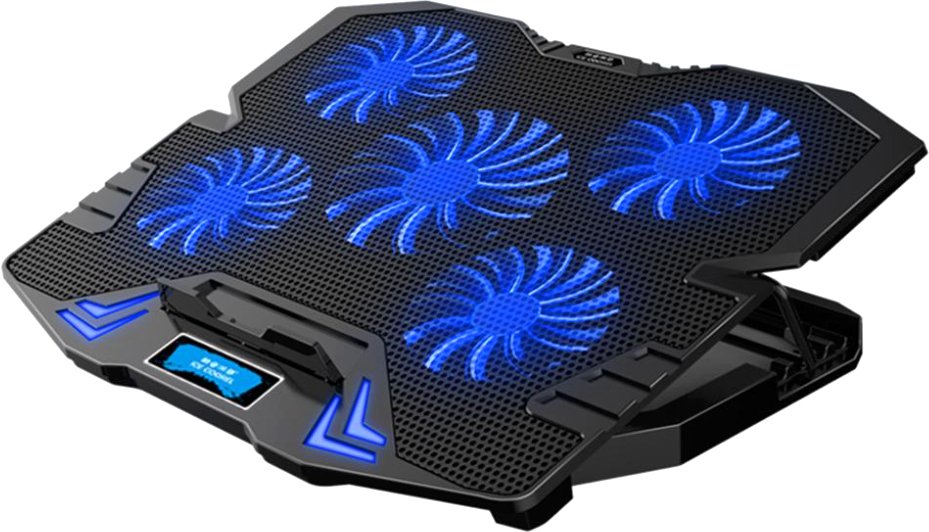 

Подставка ICE COOREL K5 (с синей подсветкой вентиляторов)