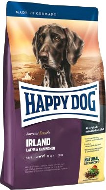 

Сухой корм для собак Happy Dog Supreme Sensible Irland Lachs&Kaninchen 4 кг