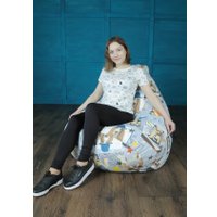 Кресло-мешок Flagman Груша Макси Г2.4-101 Бульдог А01