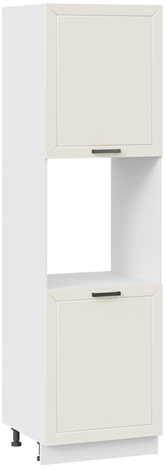 

Шкаф напольный Трия Лорас 1П6 (белый/холст брюле)