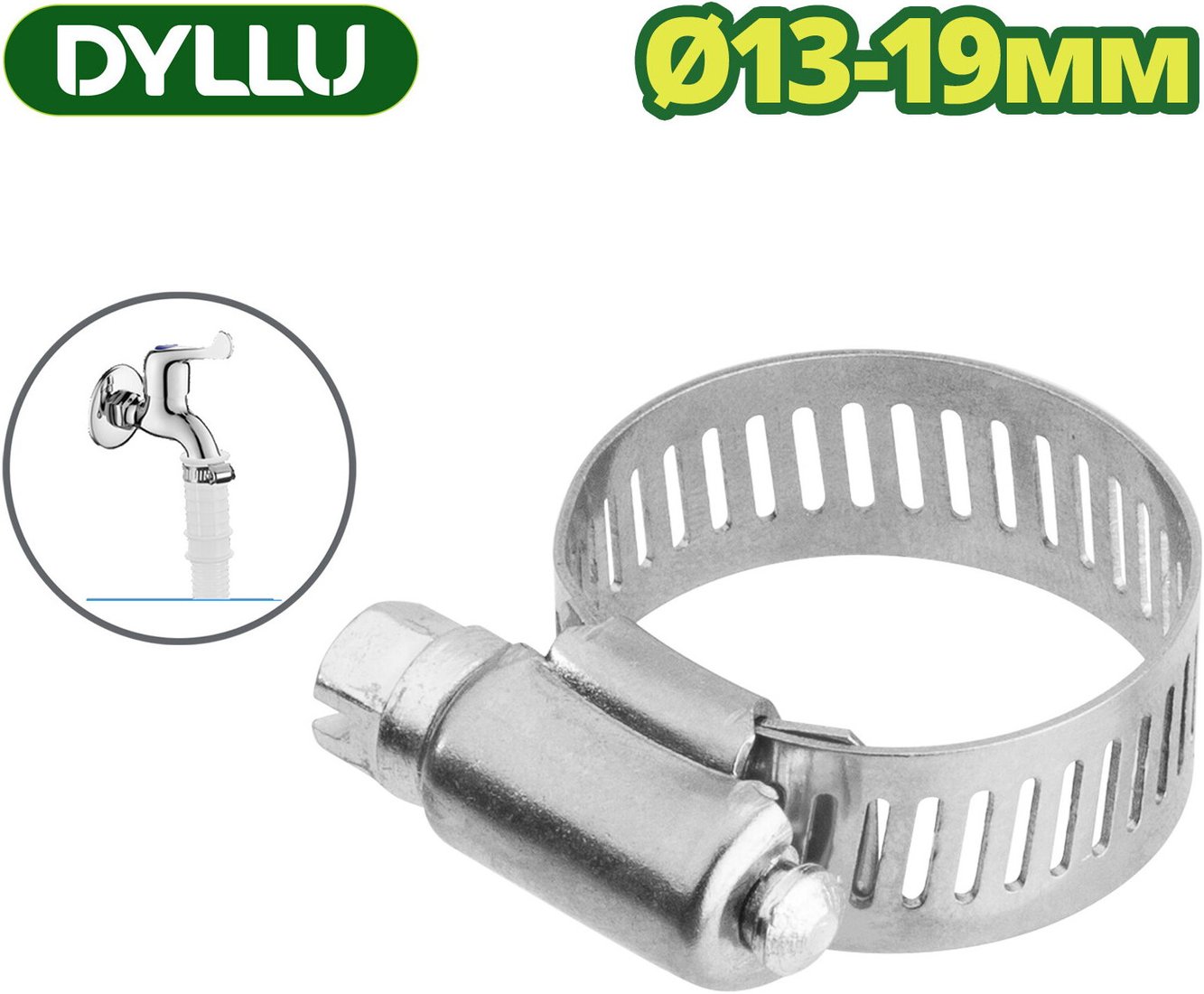 

Хомут червячный Dyllu DTHU1903