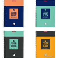 Набор тетрадей Erich Krause Color Block 60 л клетка 060250160-49680 (5 шт)