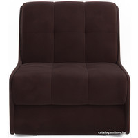 Кресло-кровать Мебель-АРС Барон №2 (велюр, шоколад HB-178 16) в Барановичах