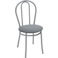 Стул Фабрикант Тюльпан (DO №800 серый/AL)