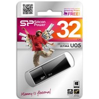 USB Flash Silicon-Power Ultima U05 Black 32GB (SP032GBUF2U05V1K)