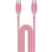 Кабель Momax DC23P USB 3.2 Gen2 Type-C - USB 3.2 Gen1 Type-C (1.2 м, розовый)