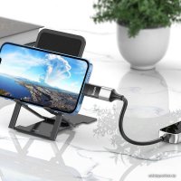 Адаптер Hoco UA17 Lightning - USB Type-A (черный)