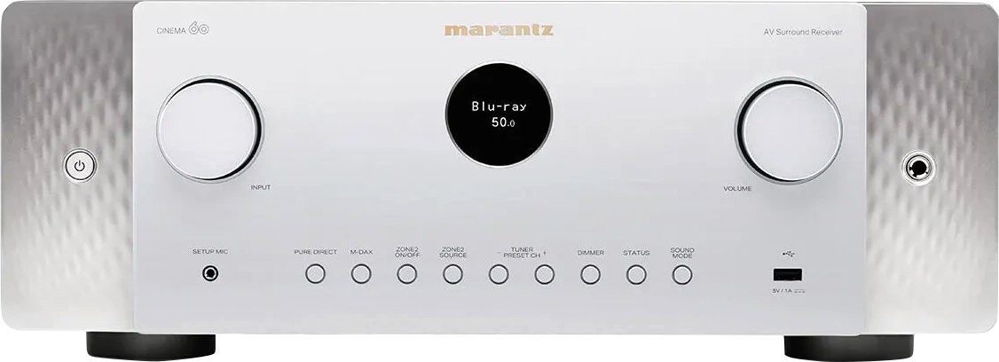 

AV ресивер Marantz Cinema 60 (серебристый)
