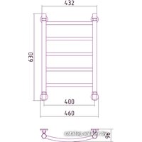 Полотенцесушитель Сунержа Галант 600x400
