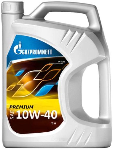 

Моторное масло Gazpromneft Premium 10W-40 SL/CF 5л