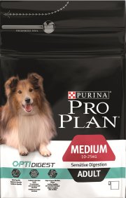 

Сухой корм для собак Pro Plan Adult Medium Optidigest Sensitive Digestion с ягненком 14 кг