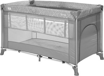 Манеж-кровать Lorelli Torino 2 Layers (grey)