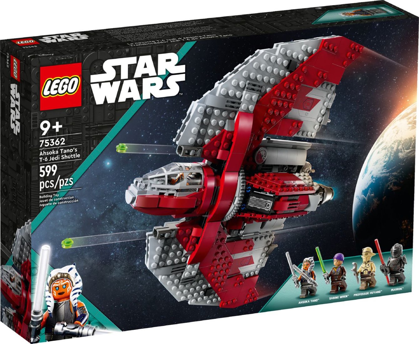 Конструктор LEGO Star Wars 75362 Шаттл джедаев Т-6 Асоки Тано