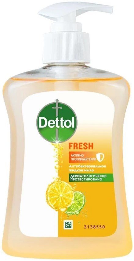 

Dettol Мыло жидкое С ароматом грейпфрута 250 мл