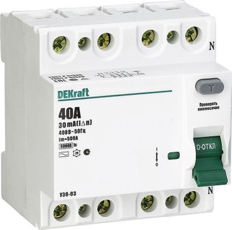 Устройство защитного отключения DEKraft УЗО-03 14235DEK