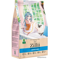 Сухой корм для кошек Zillii Sensitive Digestion белая рыба 2 кг