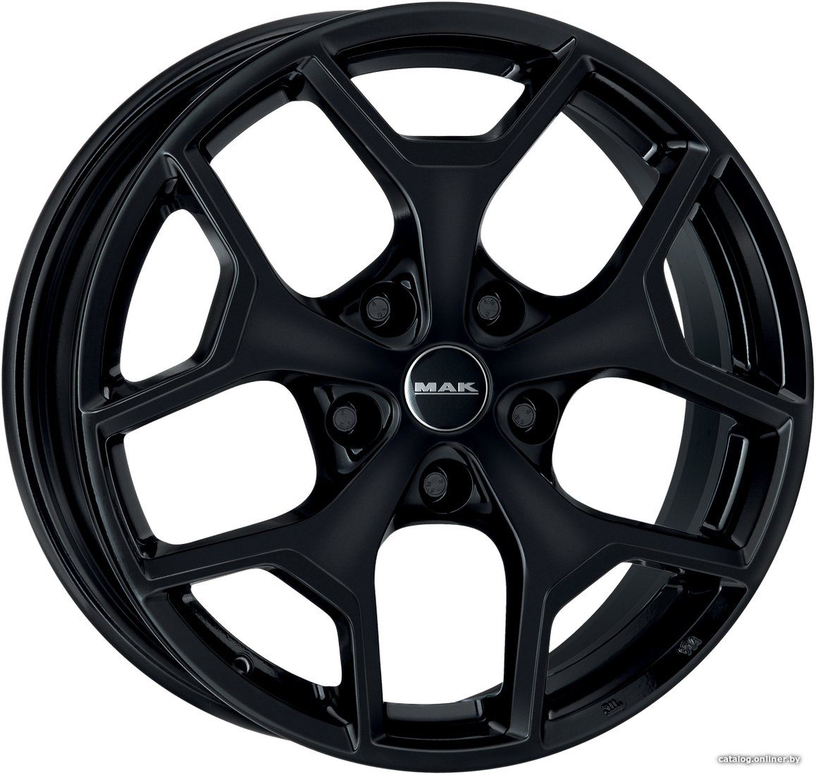 Литые диски MAK Liberty 18x7.5 5x127мм DIA 71.6мм ET 44мм Gloss Black