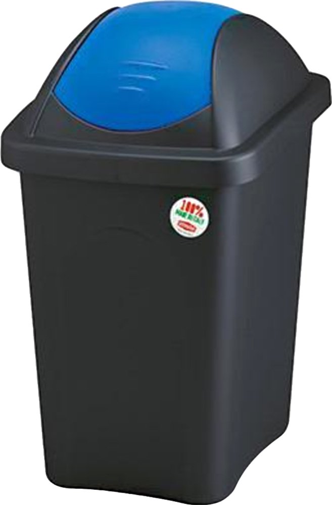 

Контейнер для раздельного сбора мусора Stefanplast 70212 (черный/синий)