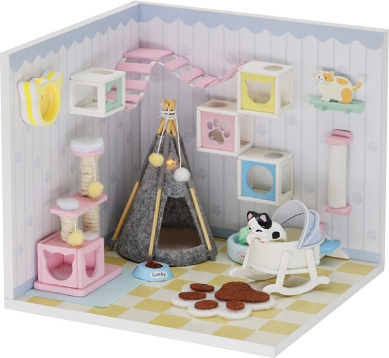 

Румбокс Hobby Day Mini House Мой дом Мой кошкин дом S2009