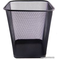 Корзина для бумаг Feniks сетчатая квадратная 16 л (черный)