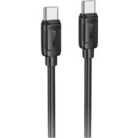 Кабель Hoco X115 240W USB Type-C - USB Type-C (1 м, черный) в Орше