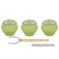 Набор горшочков Elan Gallery TerraCotta 570101