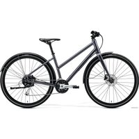 Велосипед Merida Crossway Urban L 100 S 2020 (глянцевый антрацит/черный)