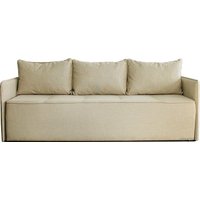 Диван Brioli Армандо трехместный (рогожка, J1 кремовый)