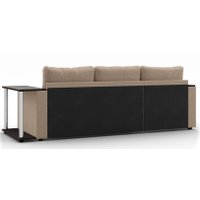 Диван Mio Tesoro Атланта 110 (Savana Camel/Ecostile Chocolate)