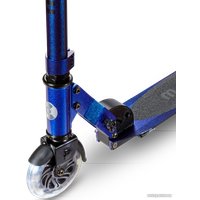 Двухколесный детский самокат Micro Sprite LED (жемчужно-синий)
