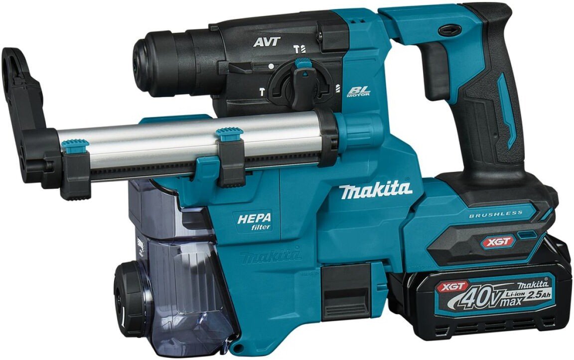 Перфоратор Makita HR010GD201 (с 2-мя АКБ, кейс)